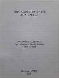 Toprağın Elementel Analizi